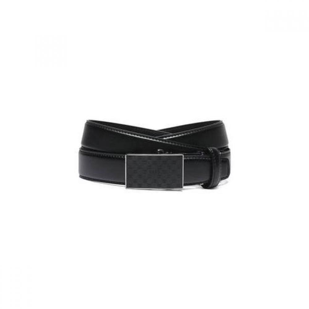 DakS Men S Dd Logo Buckle Leather Automatic Belt Black Dbbe9e838bk Single option