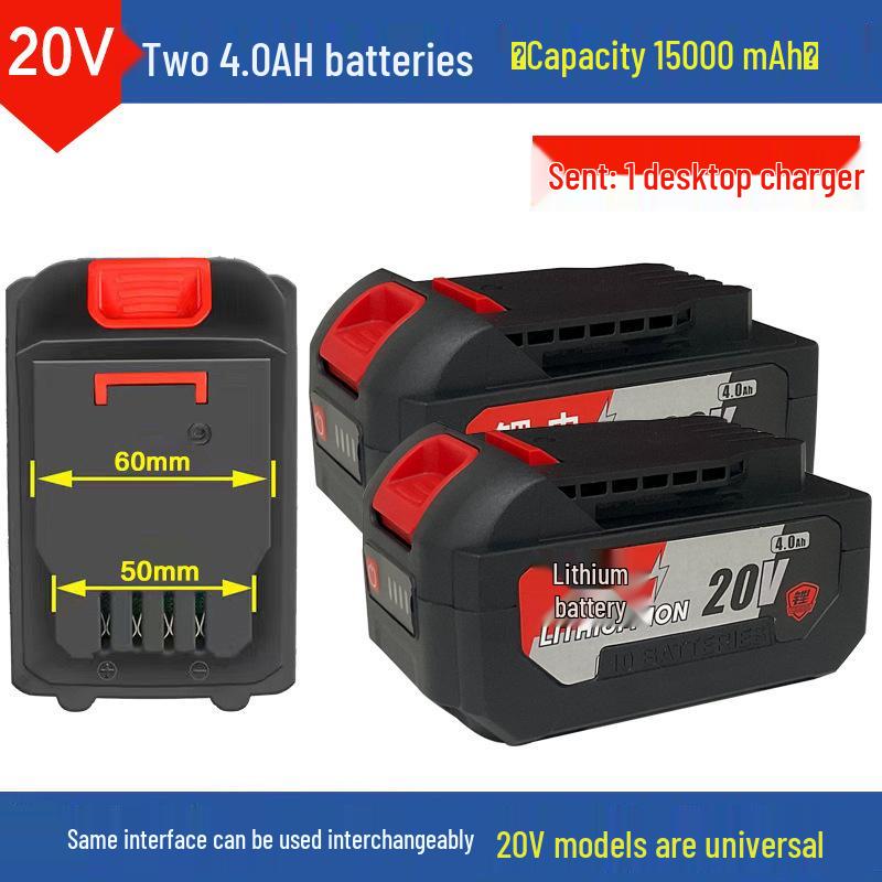 Dongcheng Model Universal Lithium Battery for Angle Grinders, Electric Saws, and Wrenches - Large Capacity