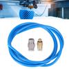3D Printer Remote Nozzle Set Dark Blue PTFE Feeding Tube Corrosion Resistance Insulation