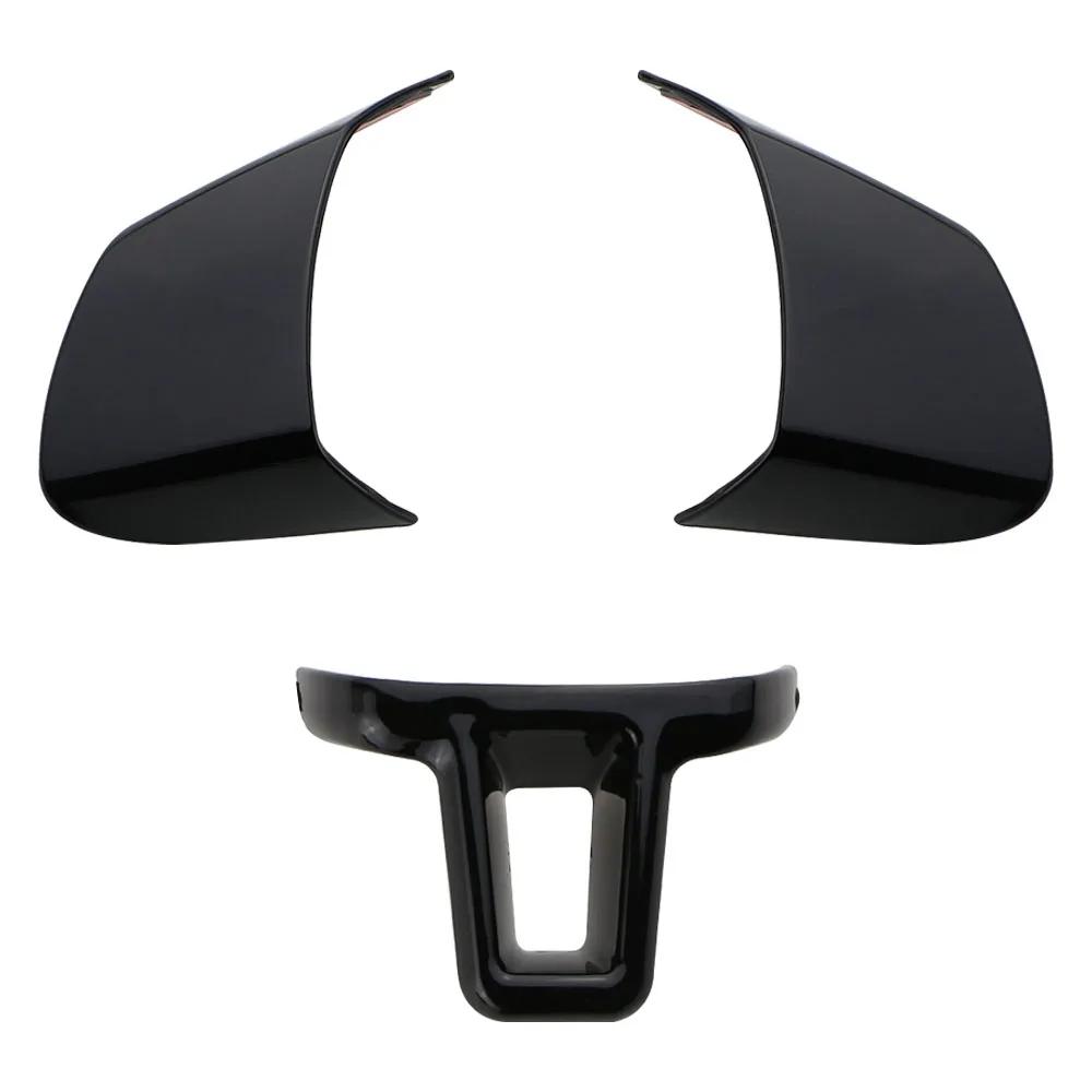 

ABS Carbon Fiber Steering Wheel Cover Protective Trim for Volkswagen VW Polo 11-14 Golf 6 2009 - 13 Jetta Touran Bora Caddy Eos