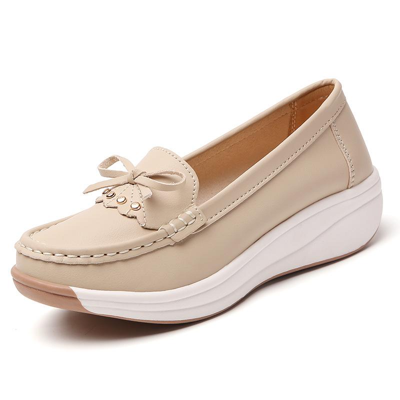 Lightweight and Anti-slip Sponge Shoes and Casual Bean Shoes for Women