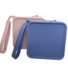 INS Small Item Bag Solid Color Silicone Square Coin Purse Casual   Gift