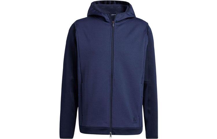 Adidas Jackets Men s Dark Blue Hooded Moderate Other H35945 S