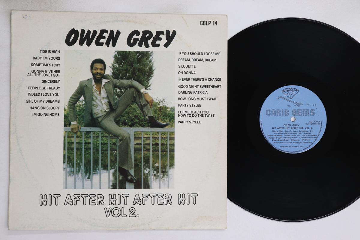 

LP Record OWEN GRAY - Hit After Hit After Hit - Vol. 2 CGLP14 CARIB GEMS UK Reggae, Ska & Dub Used