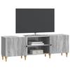 TV Stand Grey Sonoma 150 x 31 x 50 cm Particleboard