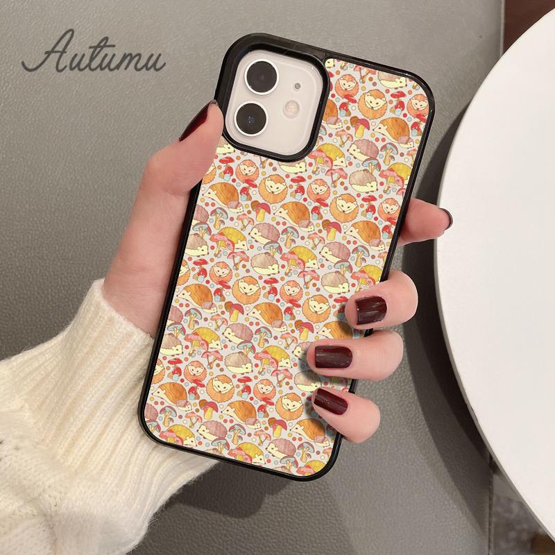 Igel und Ballon Handyhülle für iPhone 17 Air 15 16 16e 11 12 13 14 Pro Max Plus coque Fundas Shell