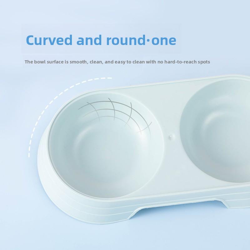 Cat Bowl, Pet Double Bowl, Candy-colored Pet Feeding Bowl, Export Bowl, Pet Dog