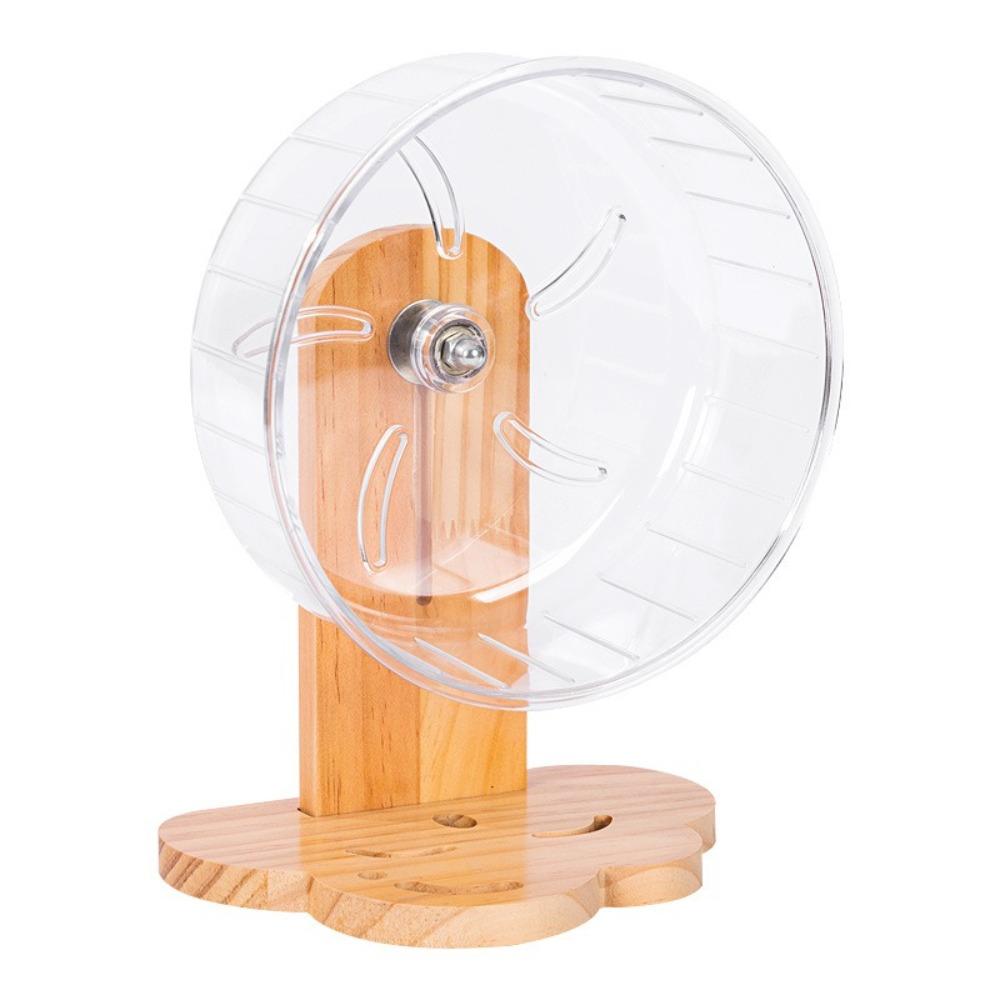 

Transparent Hamster Exercise Wheel Adjustable Height Pet Exercise Toy Hedgehogs прозорий