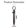 Mini Brass Pen Portable Cylindrical Bolt Ballpoint Pen Key pendant Business Signature Stationery Pen EDC Outdoors Writing Tools