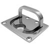 316 Stainless Steel Handle Boat Pull Square Deck Hatches Handle  for Boat Marine Locker
