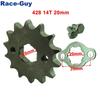 428 13T 14T 15T 16T 17T 18T 20mm Front Engine Sprocket Gear For CRF XR 50 70 KLX110 TTR SDG SSR Lifan YX Loncin Zongshen Orion