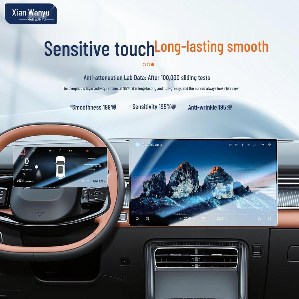 Tempered Glass Screen Protector for Chery Tiggo 8 5th Gen Central Navigation (26 Models)