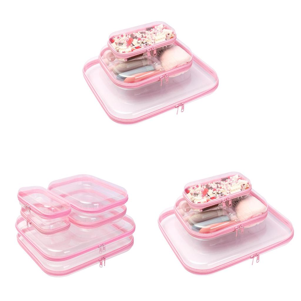 Lightweight Travel Packing Bags With Sealing Zippers For Clothing And Accessories