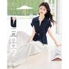 Women's Summer Lapel Belted Two-Piece Set