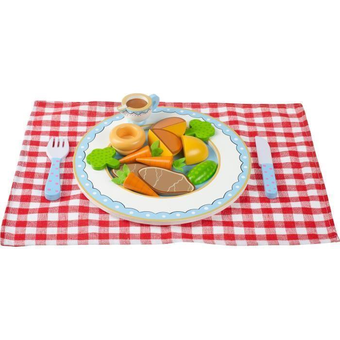 Orange Tree Toys Set De Dinette Diner Roti