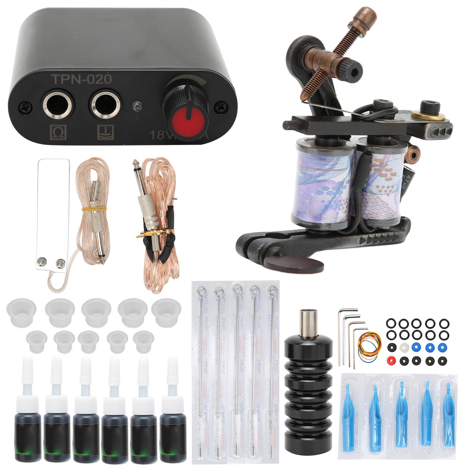 

Профессиональный комплект для тату-машинки, блок питания для тату-машинки, аксессуары для татуировок для начинающих EU Plug