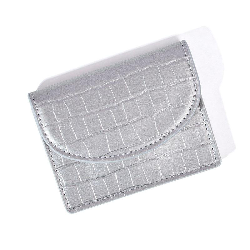 Women'S Change Bag Student, Solid Color Simple Card Bag, Multi-Functional Mouth Red Envelope, Large-Capacity Wallet.