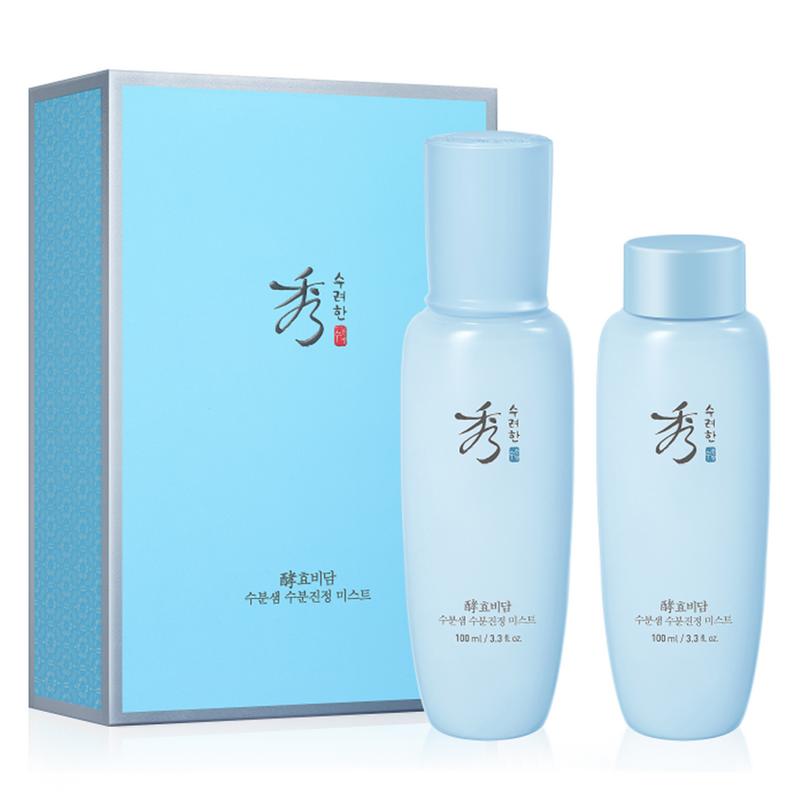 Sooryehan Hyobidam Moisture Spring Mist 100ml + Refill 100ml Set, 1 Set