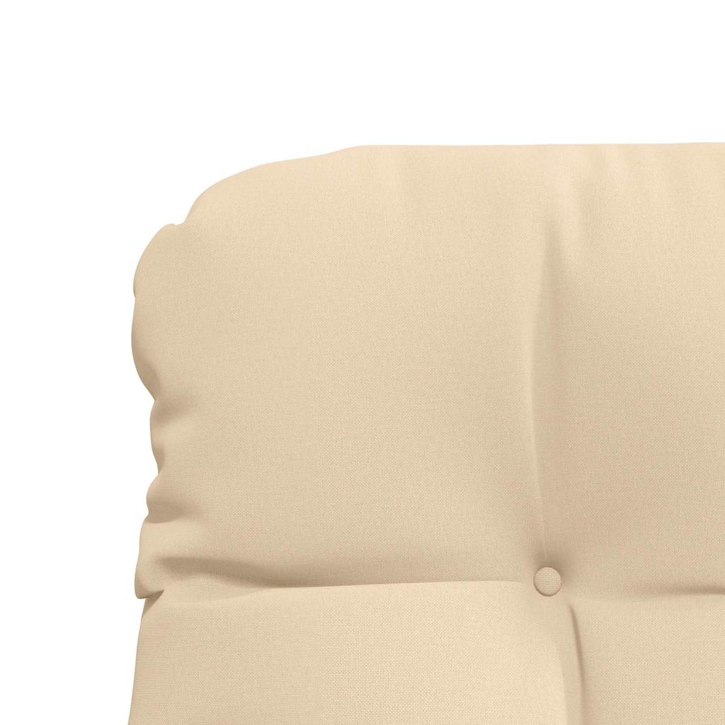 4 piece High Back Cushion Set VIANEN 100percent  Polyester Cream