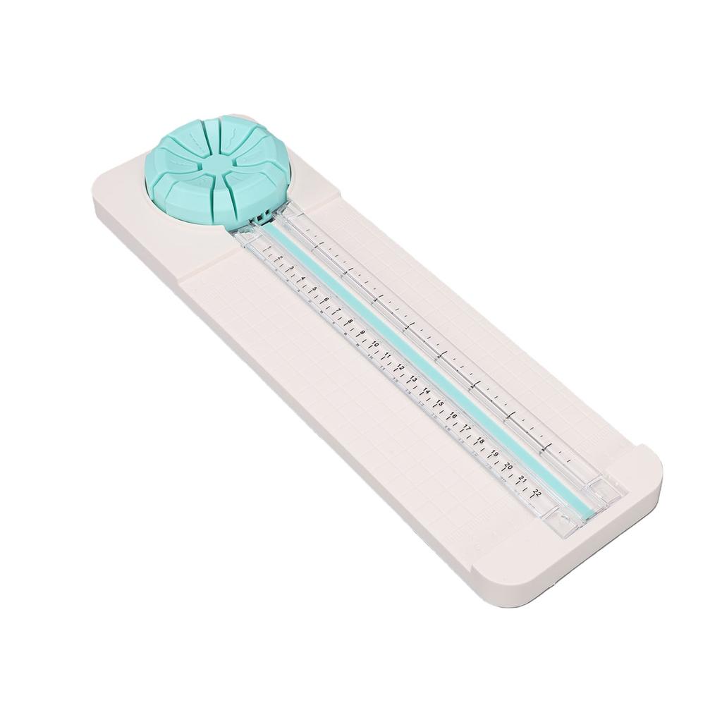 6 in 1 Paper Trimmer Craft Paper Cutter Scrapbooking Tool with Straight Dotted Curved Scoring Wavy Styles for Coupons