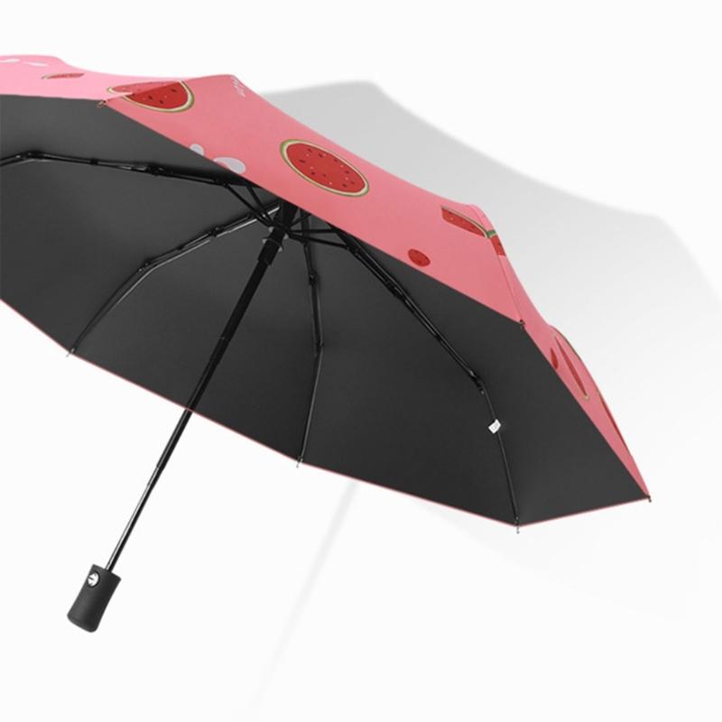 Tragbare Sonnenschutzschirme mit widerstandsfähiger schwarzer Beschichtung, Frucht