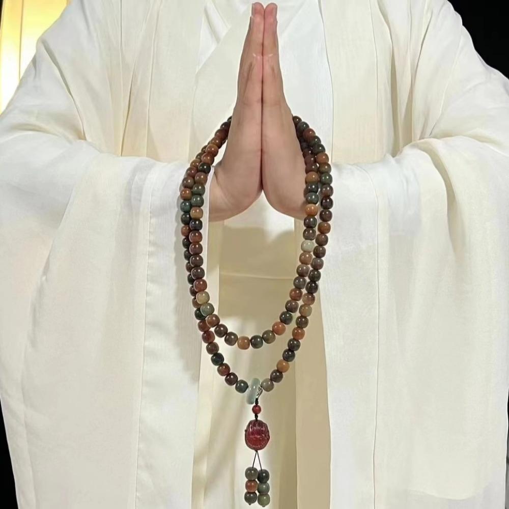 Tassel Dunhuang Bodhi Bracelet Jewelry Beaded Handheld Necklace Rosary Beads Bracelets  Unisex