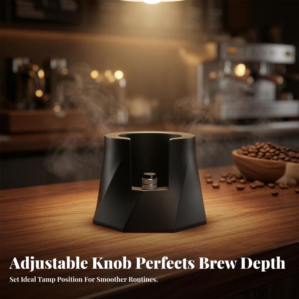 Portafilter Tamping Holder Compact Coffee Tool Stable for Baristas