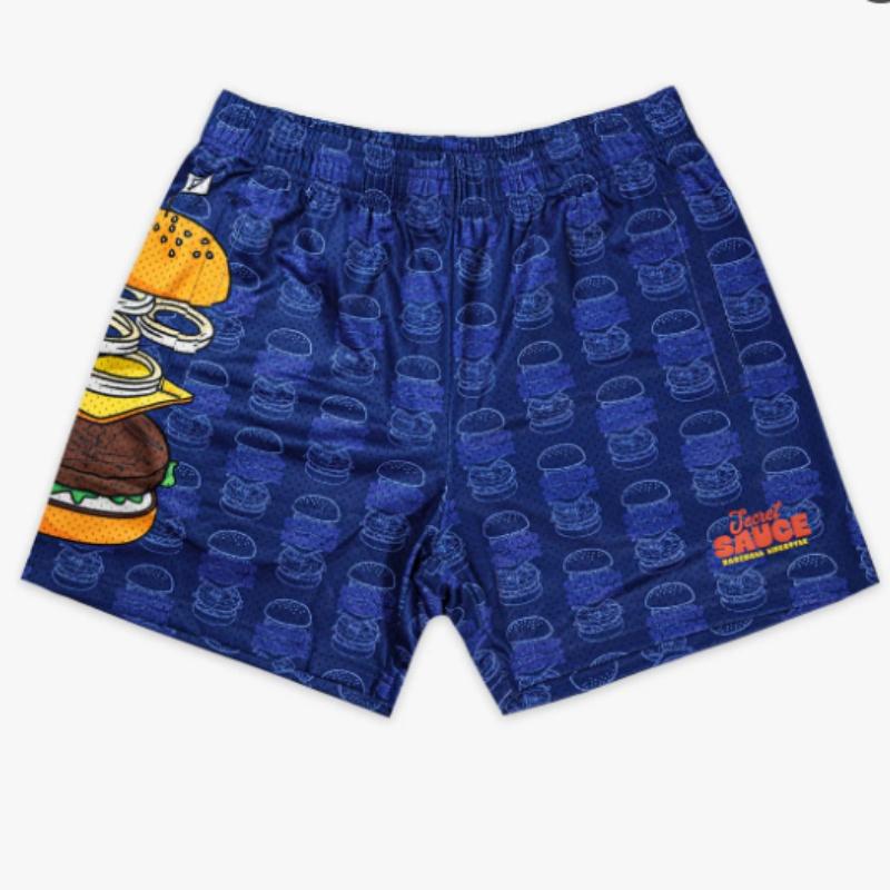 Men s casual printed beach shorts M