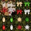 Snowflake Christmas Tree Crystal Decor Acrylic Home Decor Christmas Hanging  Home Decoration