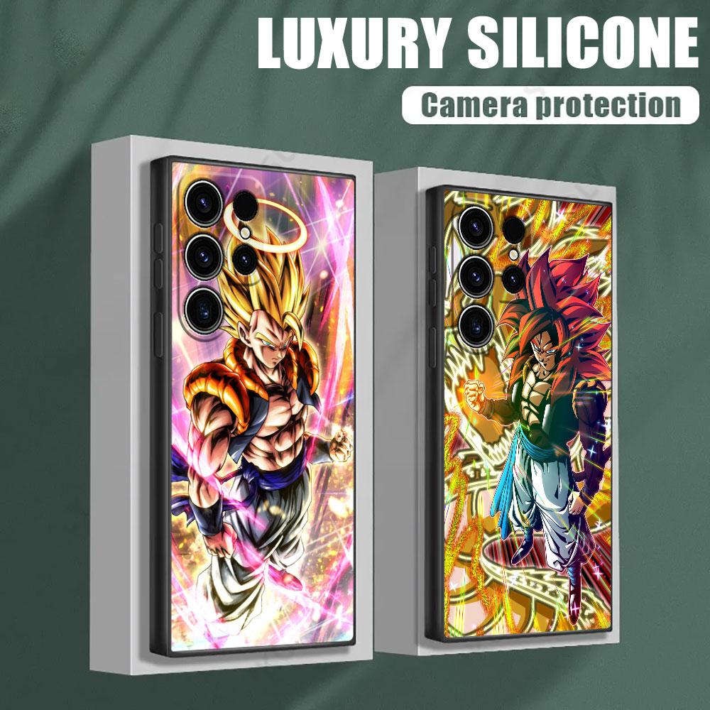 Gogeta Blue Goku Phone Case For Samsung Galaxy S25 S24 S23 S20 S21 FE S26 S22 Ultra 5G S26 Plus S25FE Coque Soft Silicone Cover