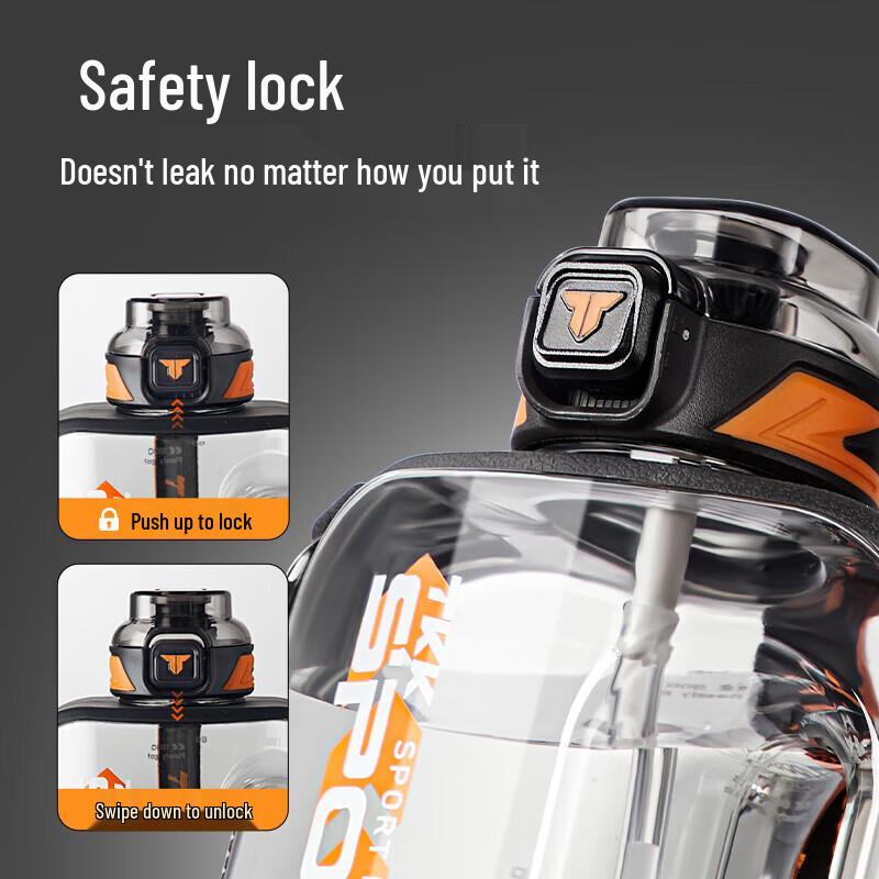 TKK Large Capacity Tritan Sports Water Bottle