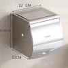 RSRDDY Stainless Steel Punch-Free Waterproof Toilet Paper Holder