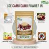 Organic Zing Camu Camu Powder | Vegan & Gluten-Free Superfood | Raw, Pure & Natural | Ideal for Smoothies, Juices & DIY Blends – 227g