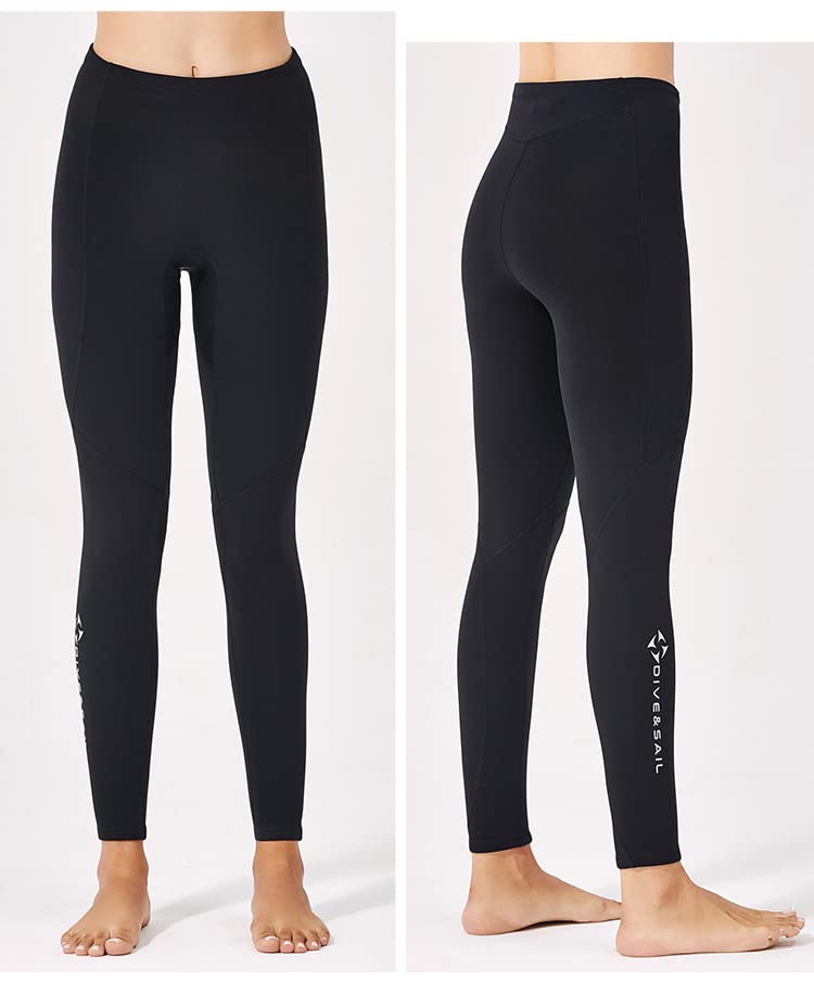 

DIVE SAIL Wetsuit Long Pants Wetsuit Innerwear for & 2mm/1.5mm (Bottoms Only) Women/Men (Women/2mm, S) [Used]