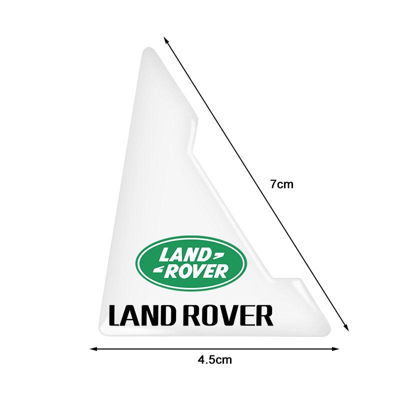 2Pc Car Door Corner Cover Anti-Scratch Protection Sticker Styling for Land Rover SVR Discovery Freelander 3 SVR L320 L330 Evoque Defender Range Rover