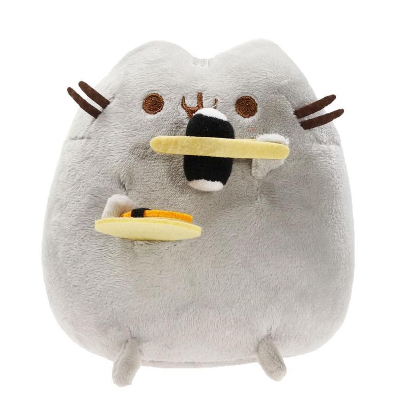 Doughnut Cat Pusheen Cookie Ice Cream Sushi Chips Plush Animals Toys Kids Gifts