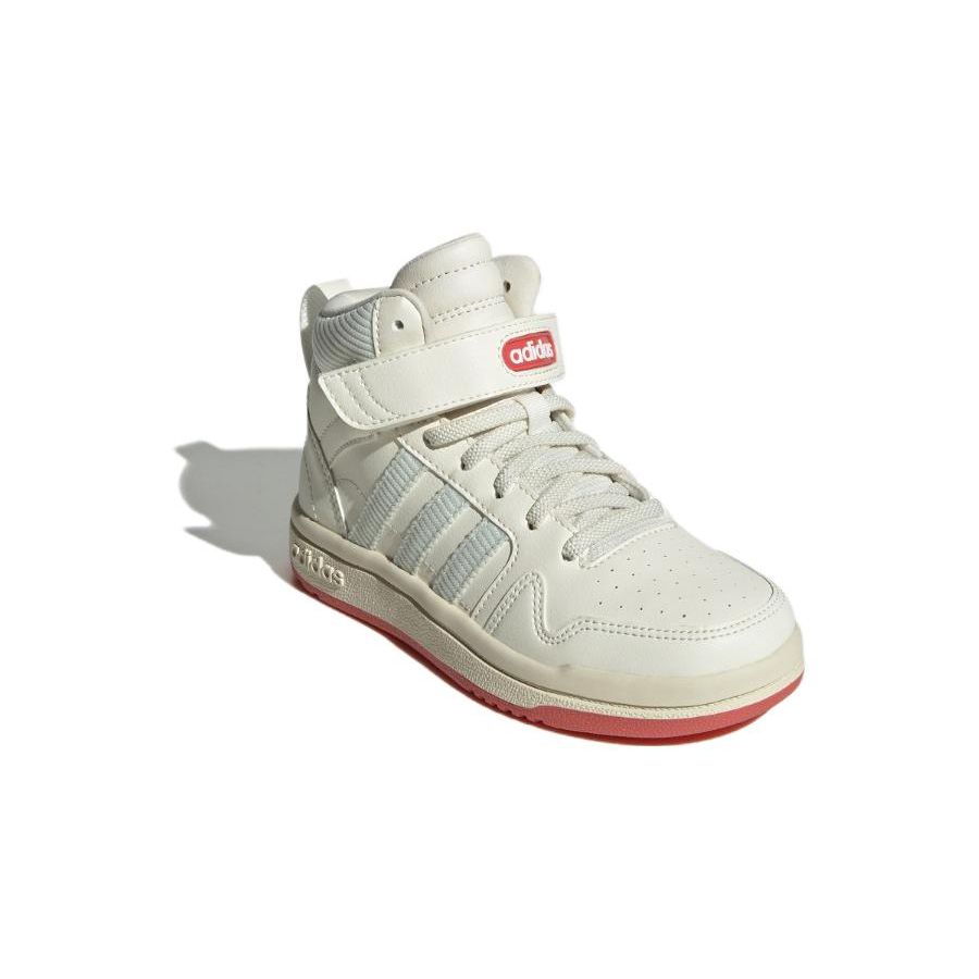 Adidas Neo Postmove Mid Cny El Fashion Comfortable Non-Slip Mid-Top Kids Skate Shoes White Kids Skate Shoes ID1145