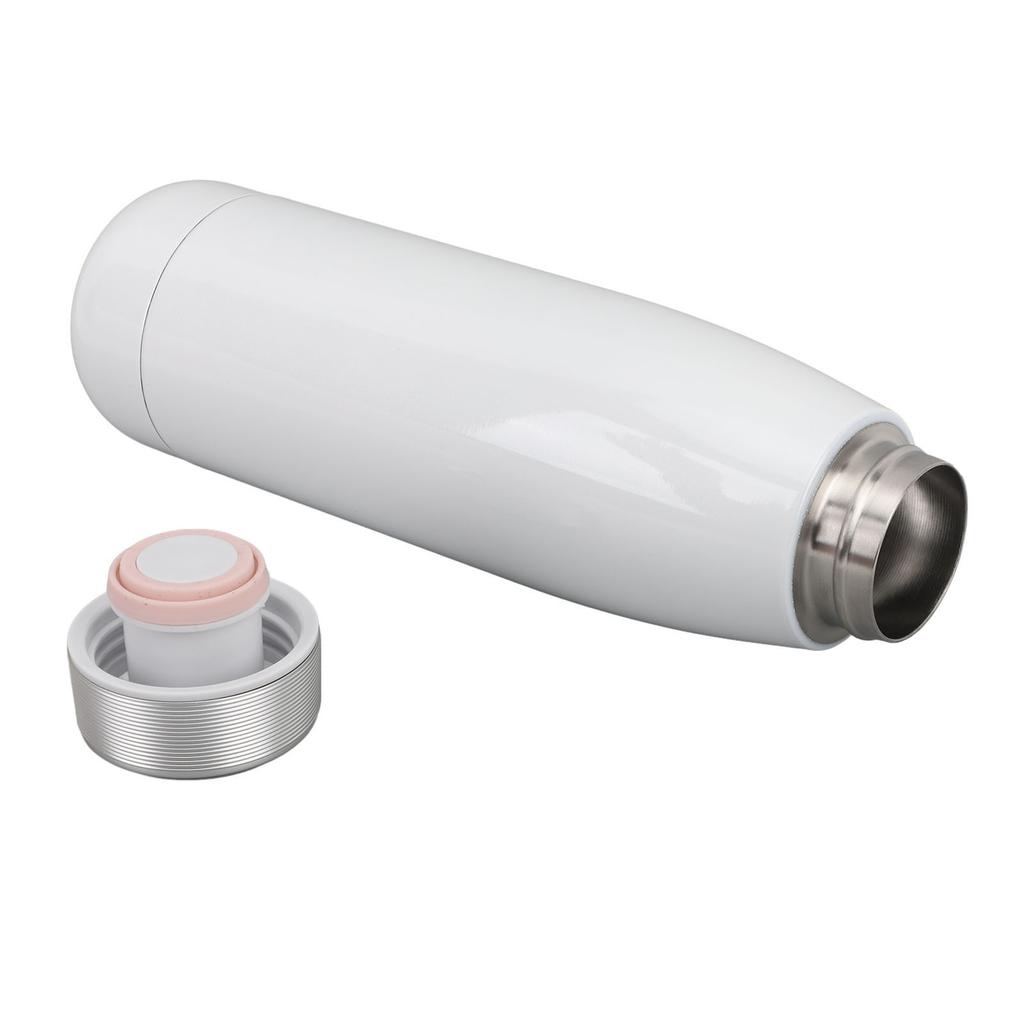 Insulated Weak Alkaline Water Bottle 450ml Alloy Cup Lid ALPS Filter Core Anti Slip Silicone Bottom