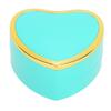 Heart Shaped Necklace Box Elegant Jewelry Display Gift Box with LED Light for Proposal Engagement