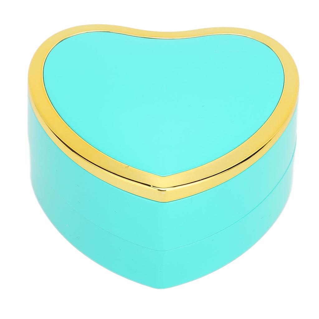 Heart Shaped Necklace Box Elegant Jewelry Display Gift Box with LED Light for Proposal Engagement