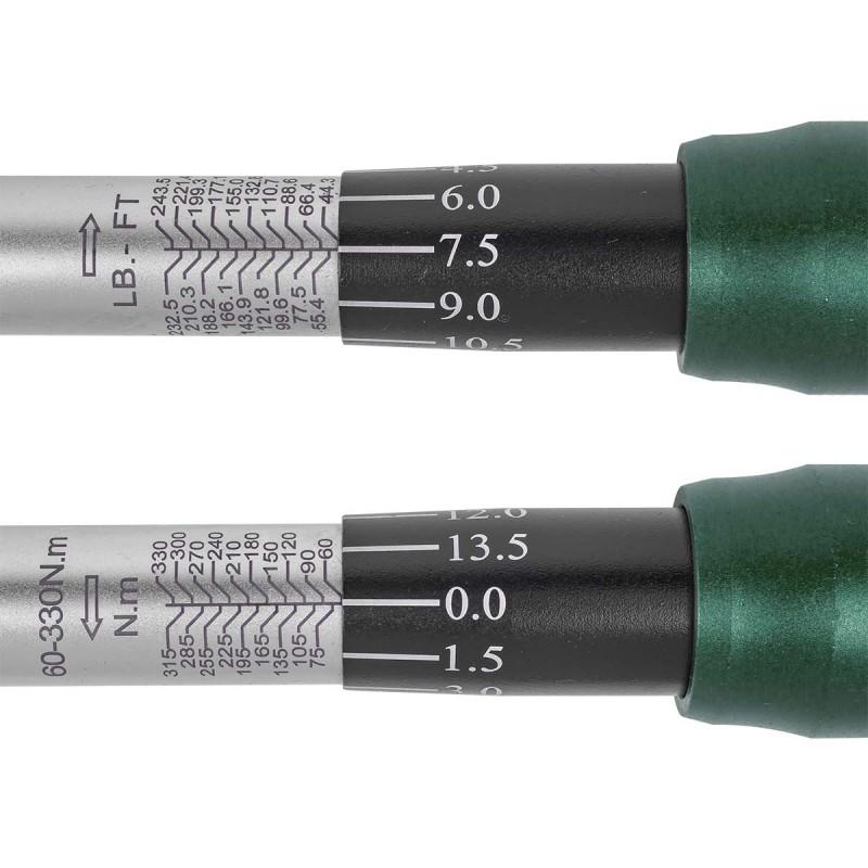 Double-sided Locking Torque Wrench 330Nm
