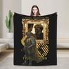 Super Warm Blanket Students Travel Prince Baelor Targaryen Memorial Throw Blanket Flannel Bedspread For Couch Sofa Bed Cover