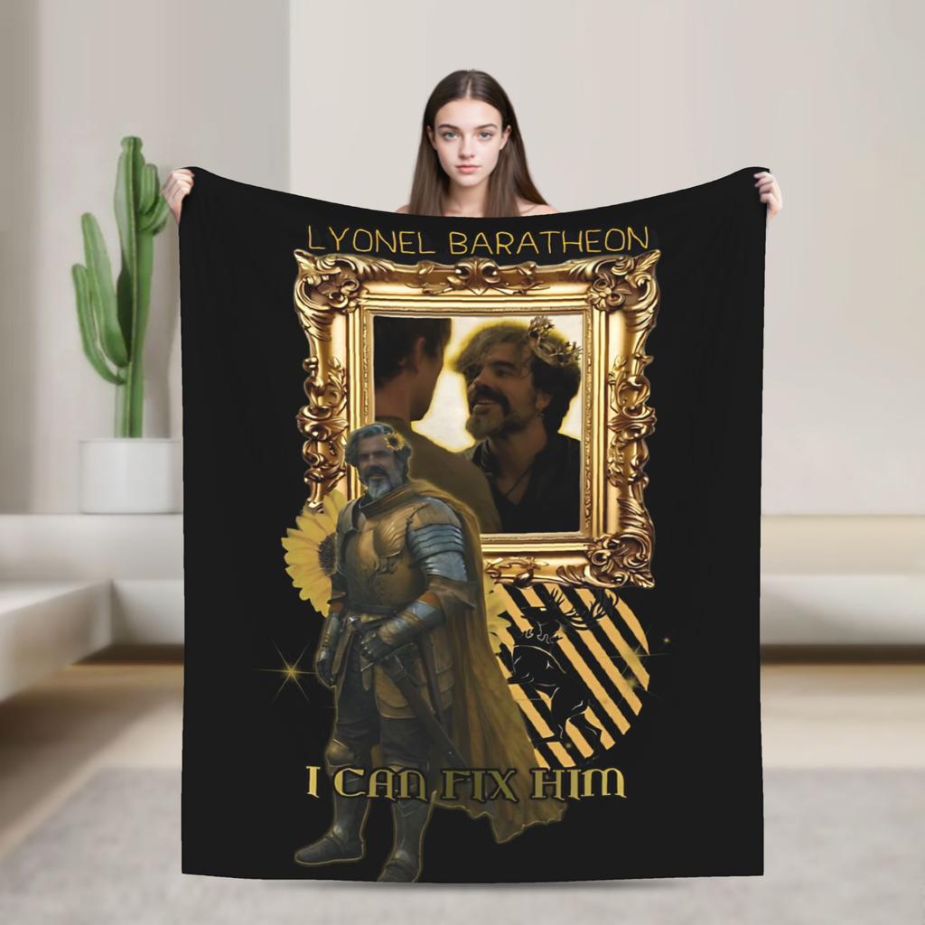 Super Warm Blanket Students Travel Prince Baelor Targaryen Memorial Throw Blanket Flannel Bedspread For Couch Sofa Bed Cover