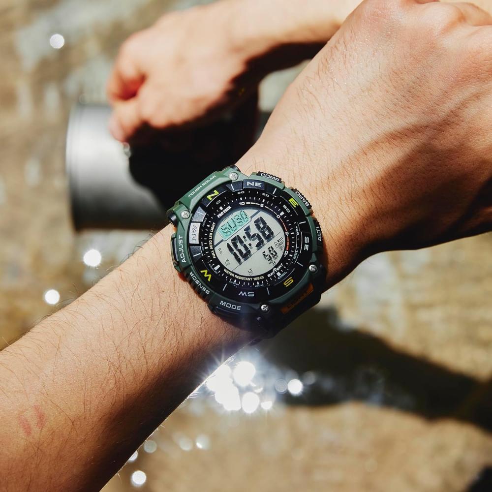 Casio Men S Pro Trek Solar Bio maSS plaStic Prg 340 3jf