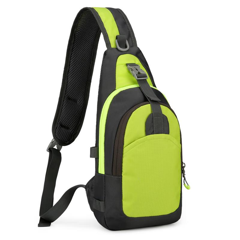 Li Shen Men's Casual Crossbody Chest Bag