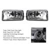 Pair Front  Fog Light Lamps With Bulbs For Chevy Silverado 2007-2013 Clear Lens