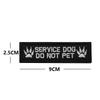 Individuelles Hundegeschirr Klettverschluss-Patch: Servicehund Abzeichen & Trainings Moral Abzeichen