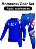 Sada oblečení na motokros Enduro cross Dres Kalhoty Sady Racer Sada vybavení Terénní Pánské Sady Dámské horské Downhill Motocykl MX