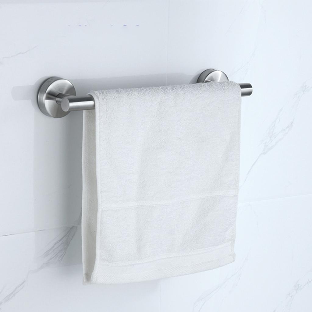 3PCS Towel Bar Toilet Paper Holder Hook Set Stainless Steel Wall Mounted Drilling Towel Holder Toilet Paper Rack Hanging Hook