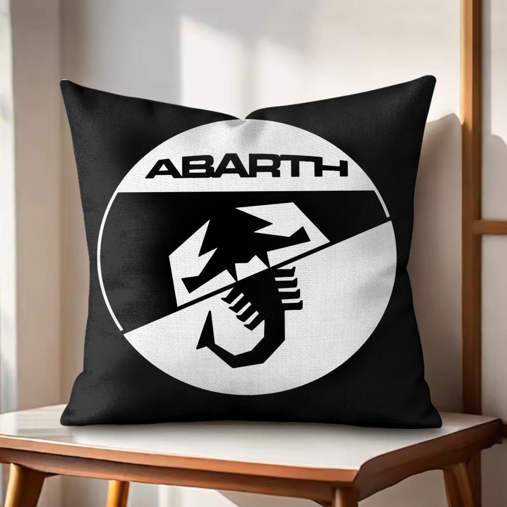 AAbarth Scorpion Cushion Cover Natural Linen Organic Fabric DoubleSided Printing Couch Pillow Covers Home Decor